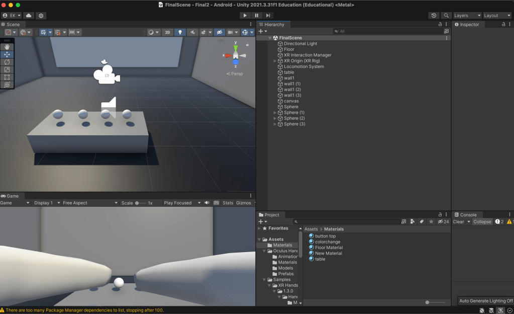 Final Project –&nbsp;Interactables